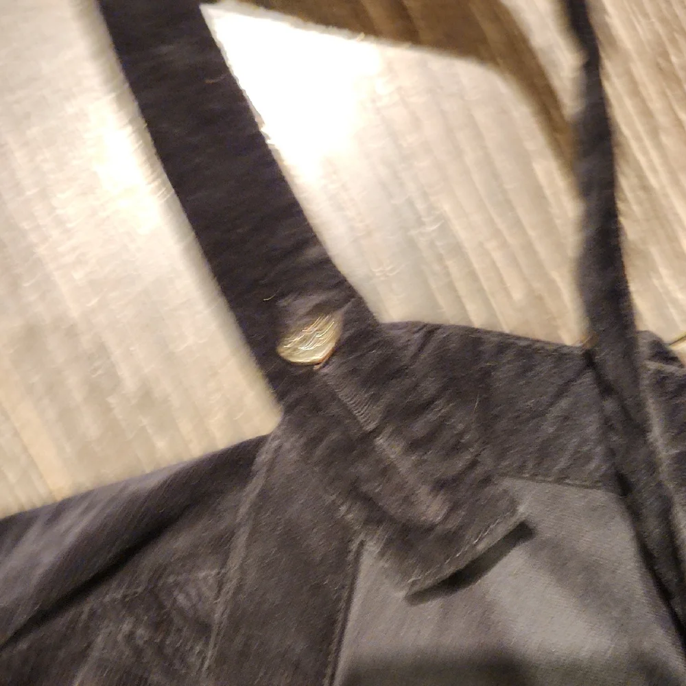 ❤️ MADEWELL VELVET SKINNY OVERALLS, MEDIUM - Picture 6 of 12